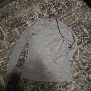 Icebreaker Merino 260 Bodyfit Base Layer Top Women’s Small Gray